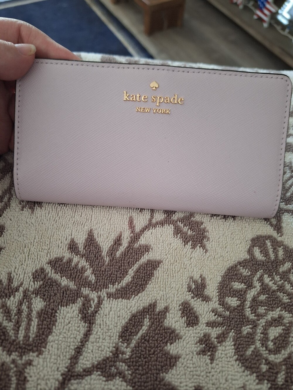 kate spade lilac madison wallet